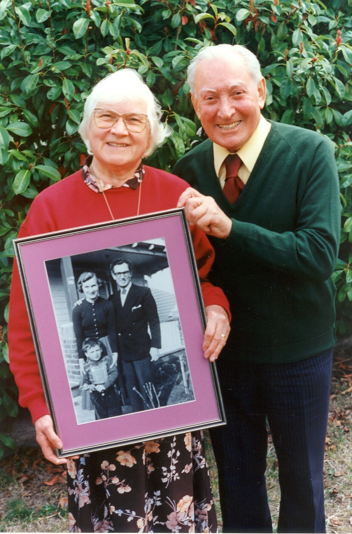 Olive and Loreto with 1954