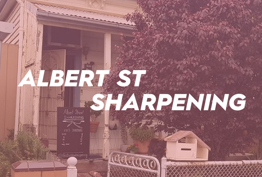 Albert Street Sharpening - Brunswick Daily