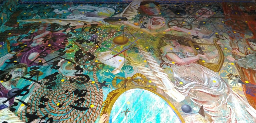 Geoff Hogg’s mural “Phoenix” - Brunswick Daily
