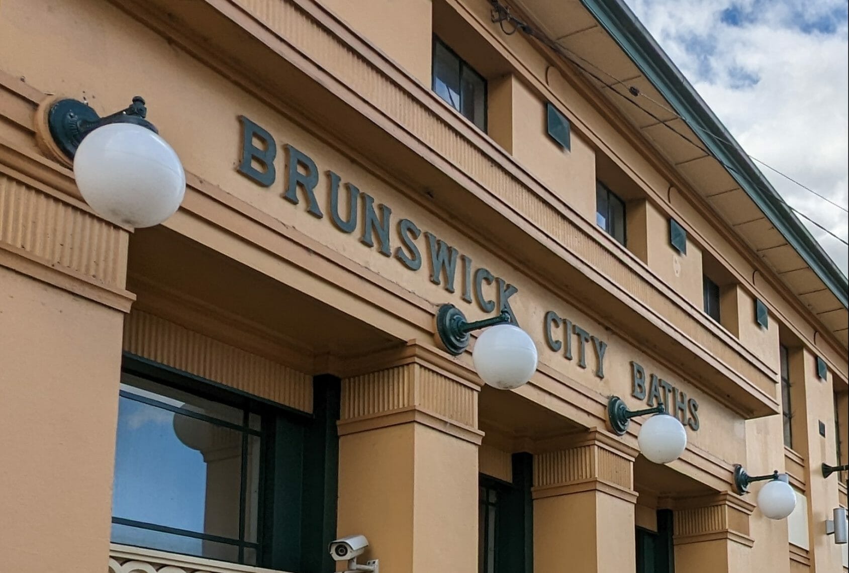 Brunswick Baths Facade - Brunswick Daily